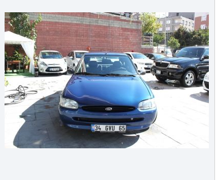 Manuel vites Mavi renk araba fotoğrafı