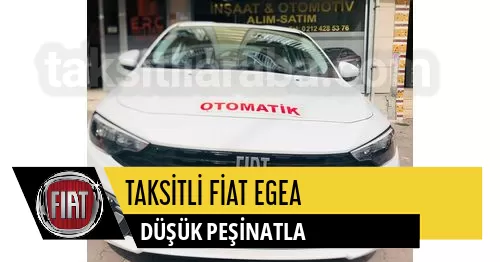 Taksitli Fiat Egea