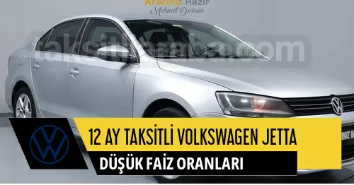 12 Ay Taksitli Volkswagen Jetta