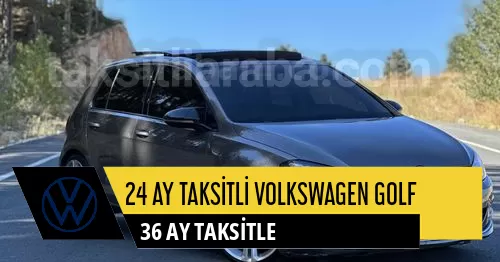 24 Ay Taksitli Volkswagen Golf