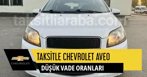 Taksitle Chevrolet Aveo