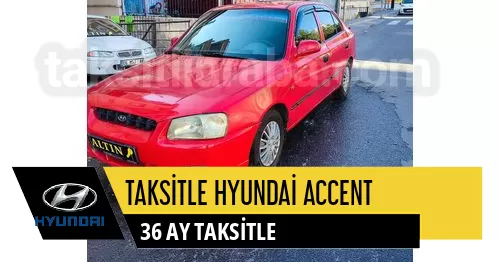 Taksitle Hyundai Accent